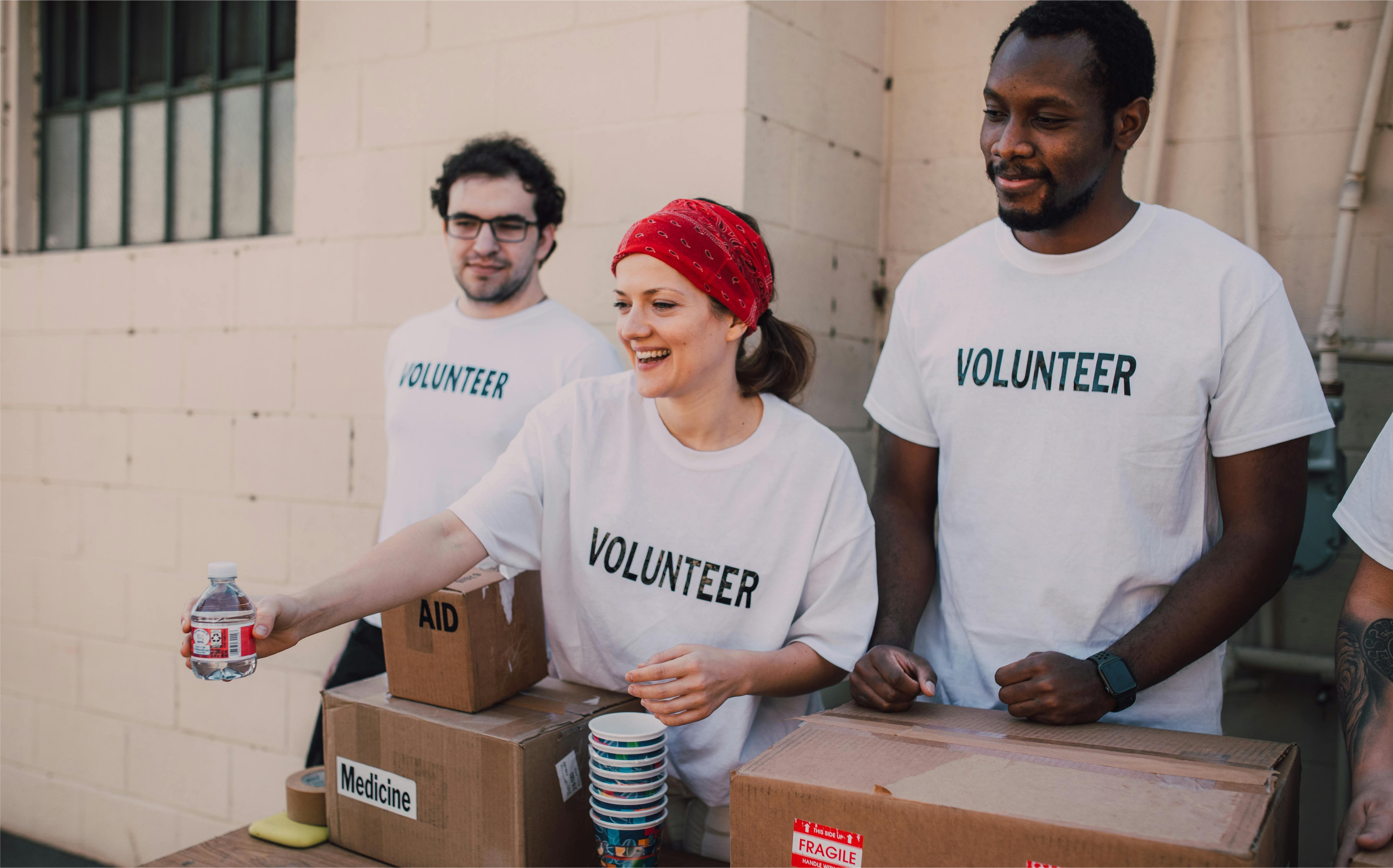 Volunteer with Imdad Foundation